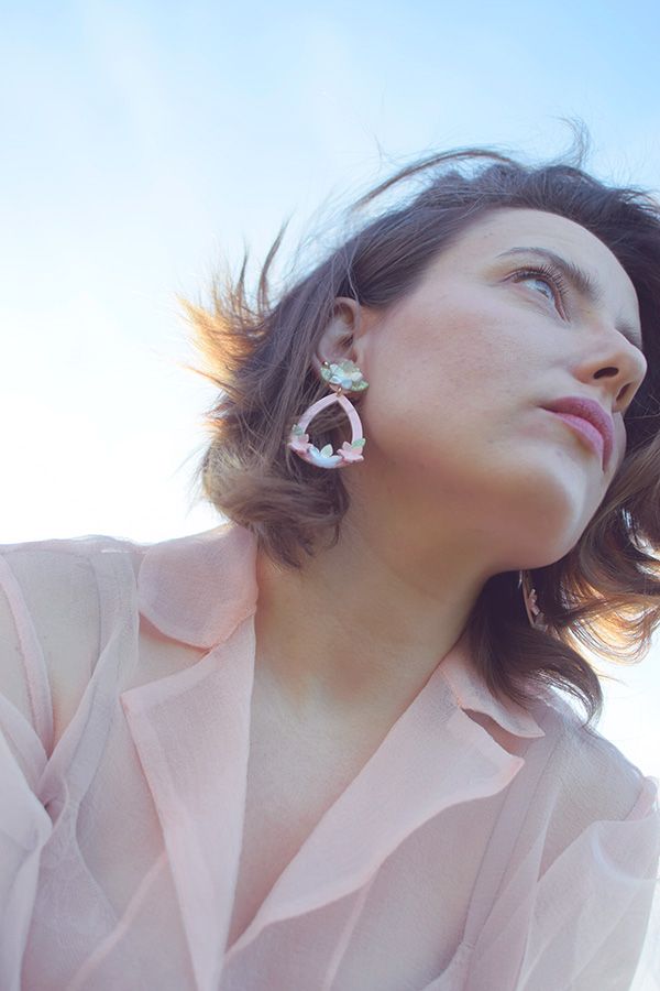 prado lagrima rosa nacarelle look