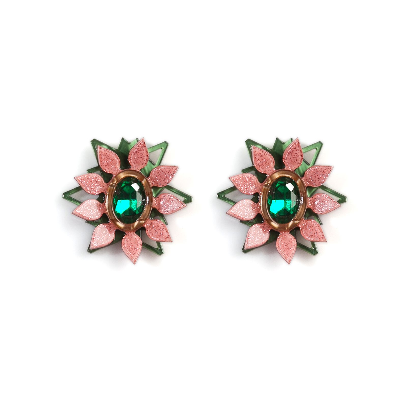 pendientes solecito rosa web