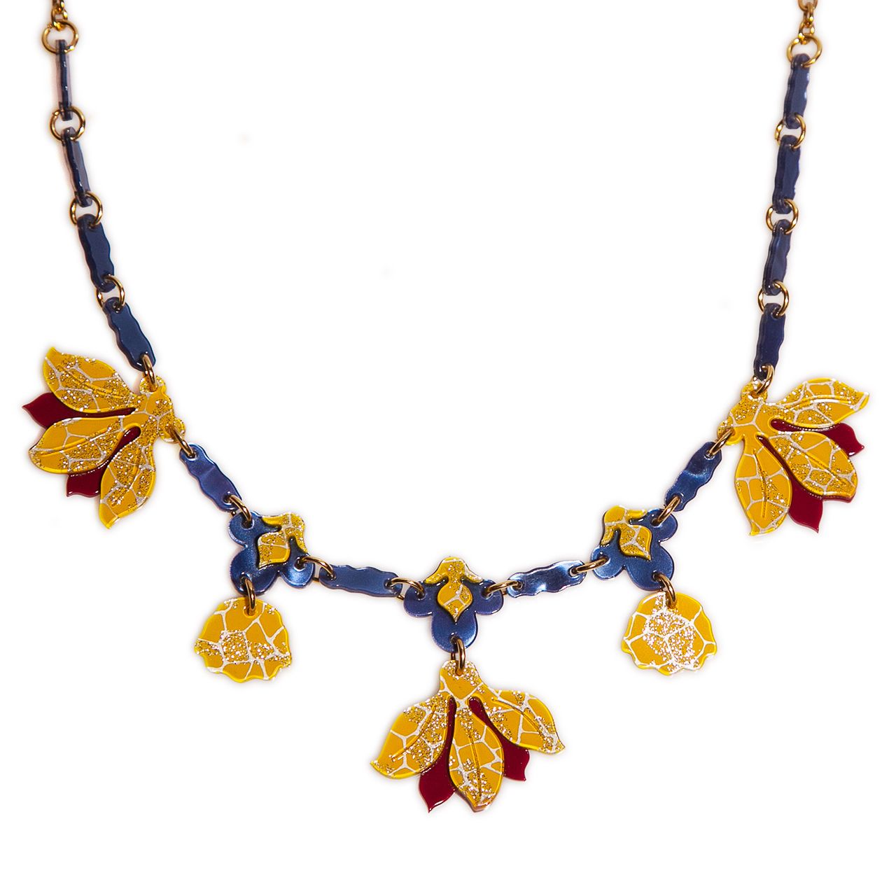 collar loto tinto