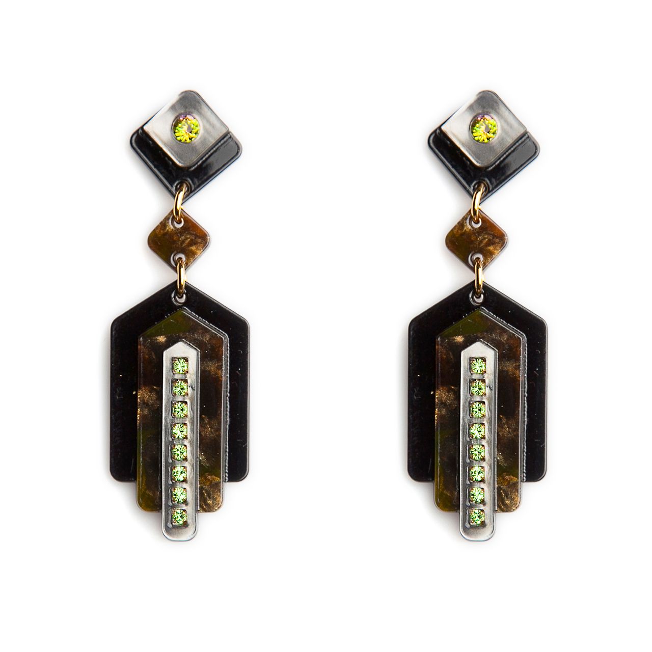 pendientes lola negro