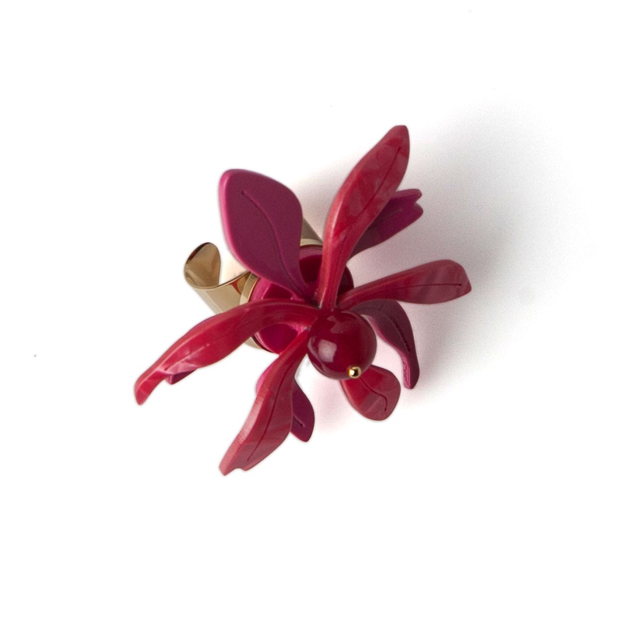 anillo magnolia rosa